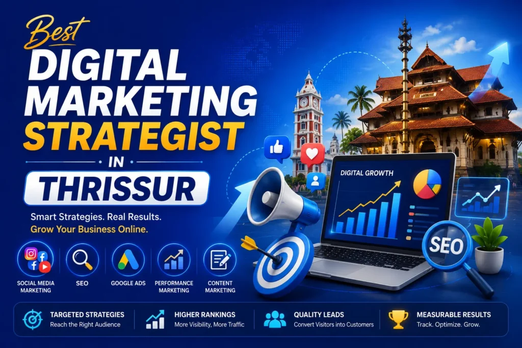Best Digital Marketing Strategist in Thrissur​